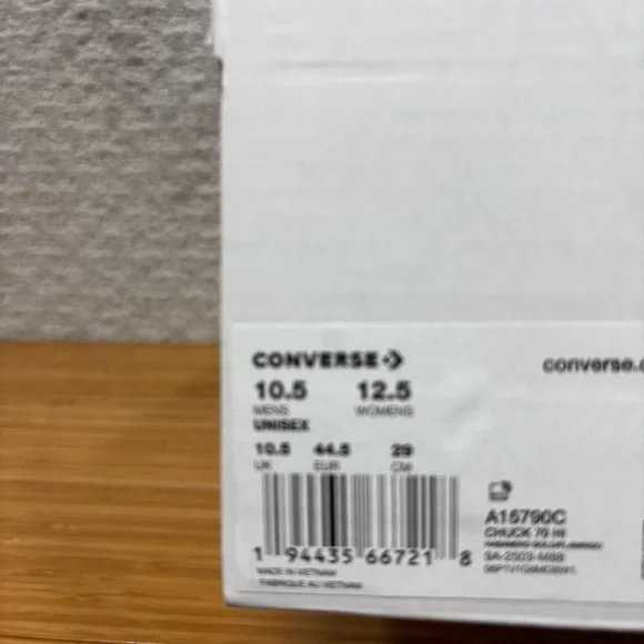 Converse Chuck 70 Hi Doraemon Habanero Gold A15790C Men's 10.5 Limited Edition - Picture 7 of 7